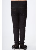 Black leggings with pockets DZ4158 - Online store - Boutique